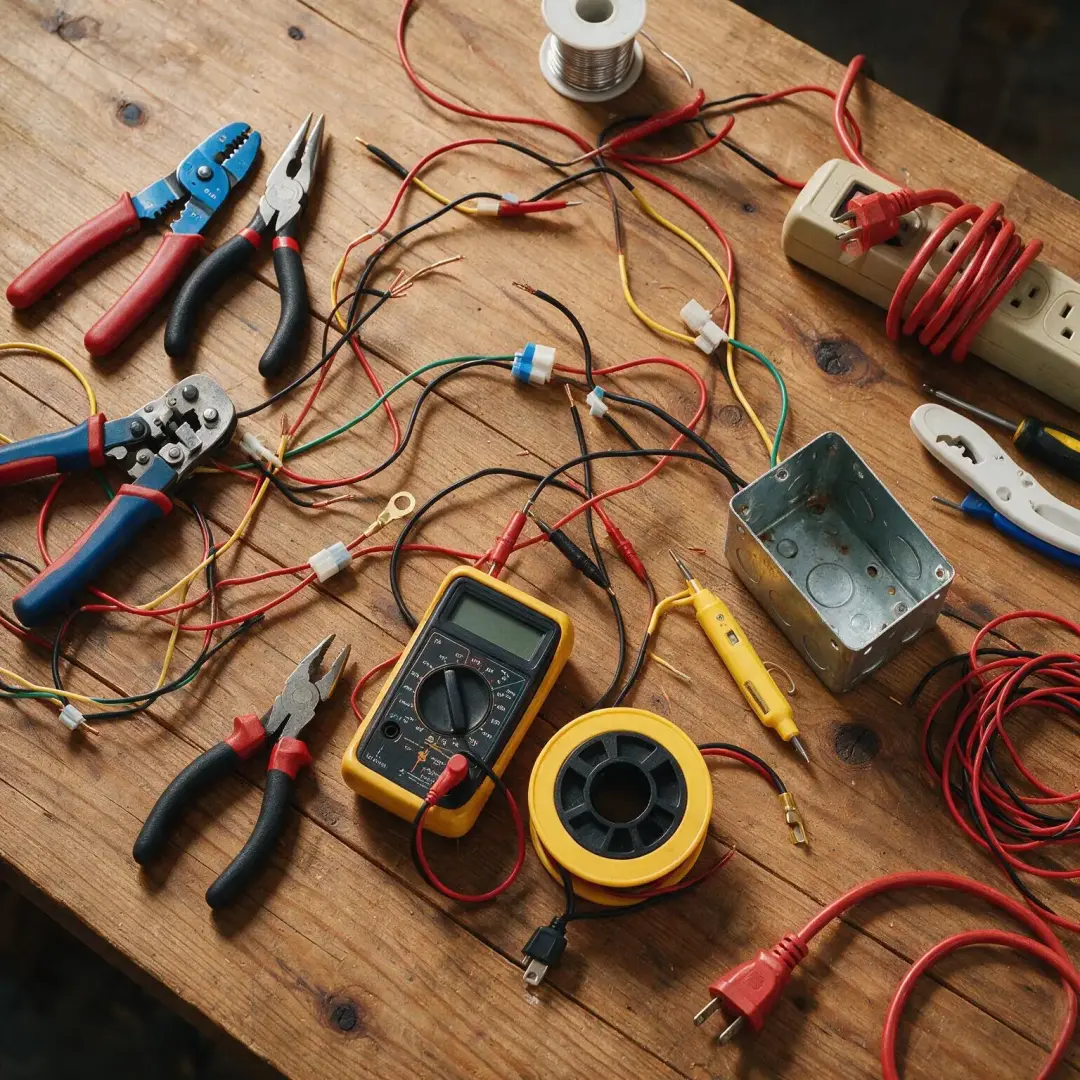Electrical fault affecting a household power system